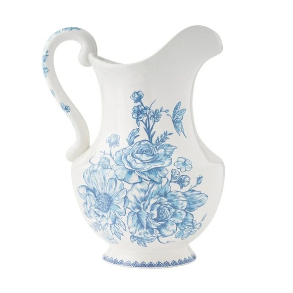The Pioneer Woman Agatha Stoneware Pitcher - blue - Picture 3 of 7